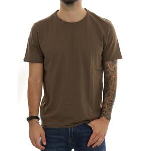 T-SHIRT TOPO MARRONE